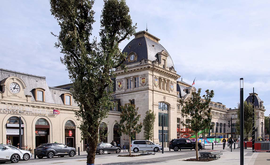 La gare SNCF-Matabiau à Toulouse