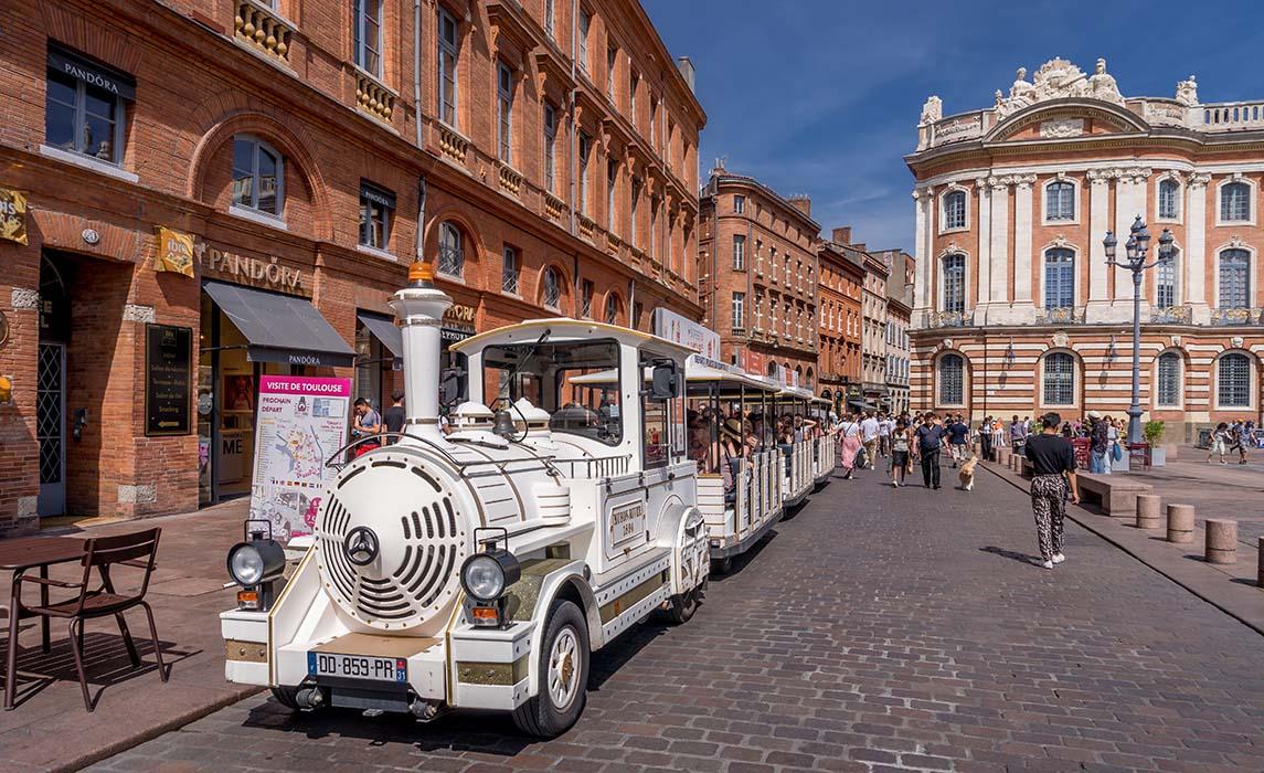 Visiter Toulouse en petit train touristique