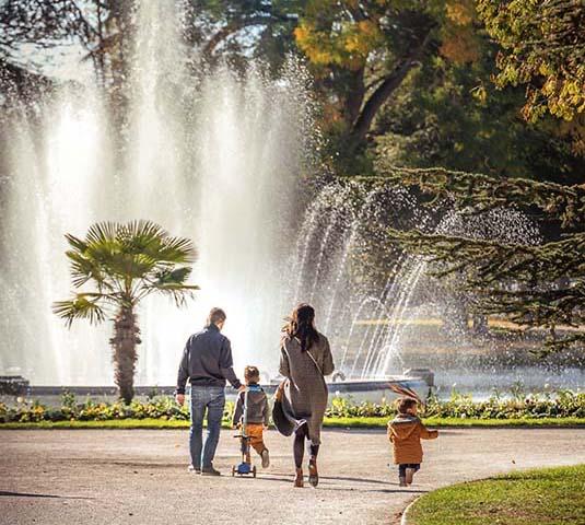 Visiter Toulouse en famille, le jardin du Grand-Rond