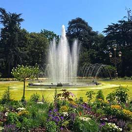 Visiter Toulouse, la fontaine du jardin du Grand Rond