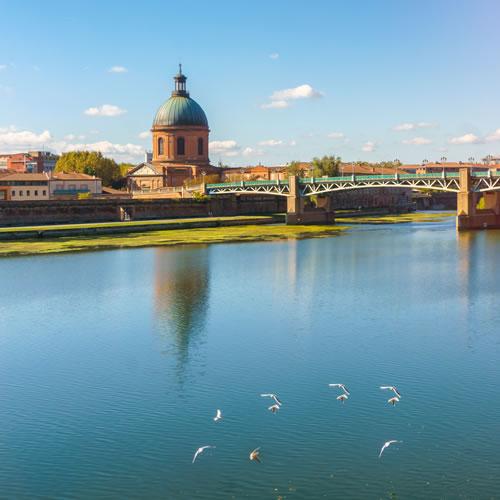 Venir à Toulouse - les bords de Garonne