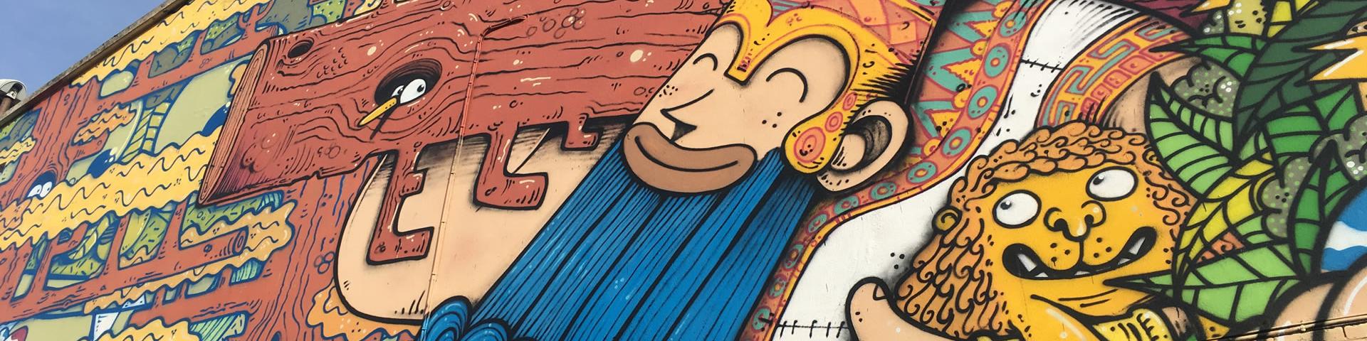 Street art - l'épopée de Gilgamesch
