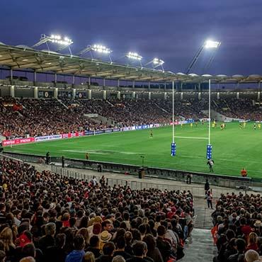 Match de rugby au Stadium de Toulouse